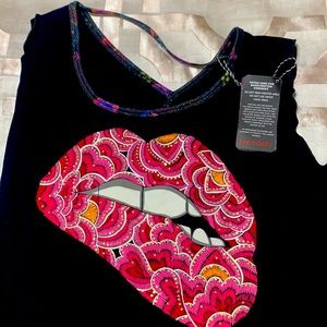 New Ay Guey !! sleeveless top with embellishments.